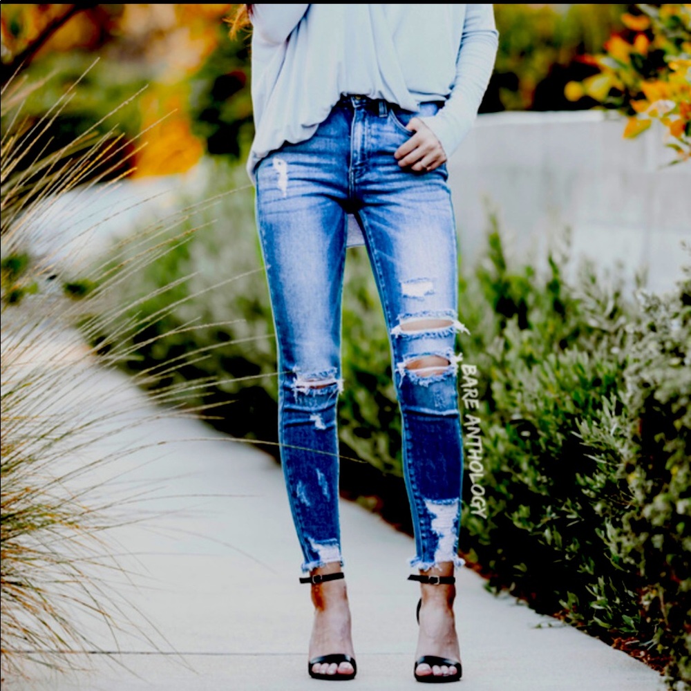 KanCan HIGH RISE/ANKLE SKINNY